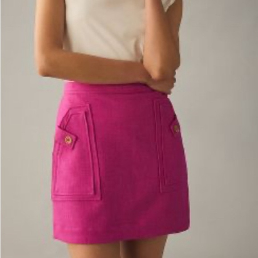 Maeve by Anthropologie Patch Pocket Skirt